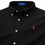 ABD Poplin Black Shirt