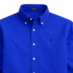 ABD Poplin Royale Blue Shirt