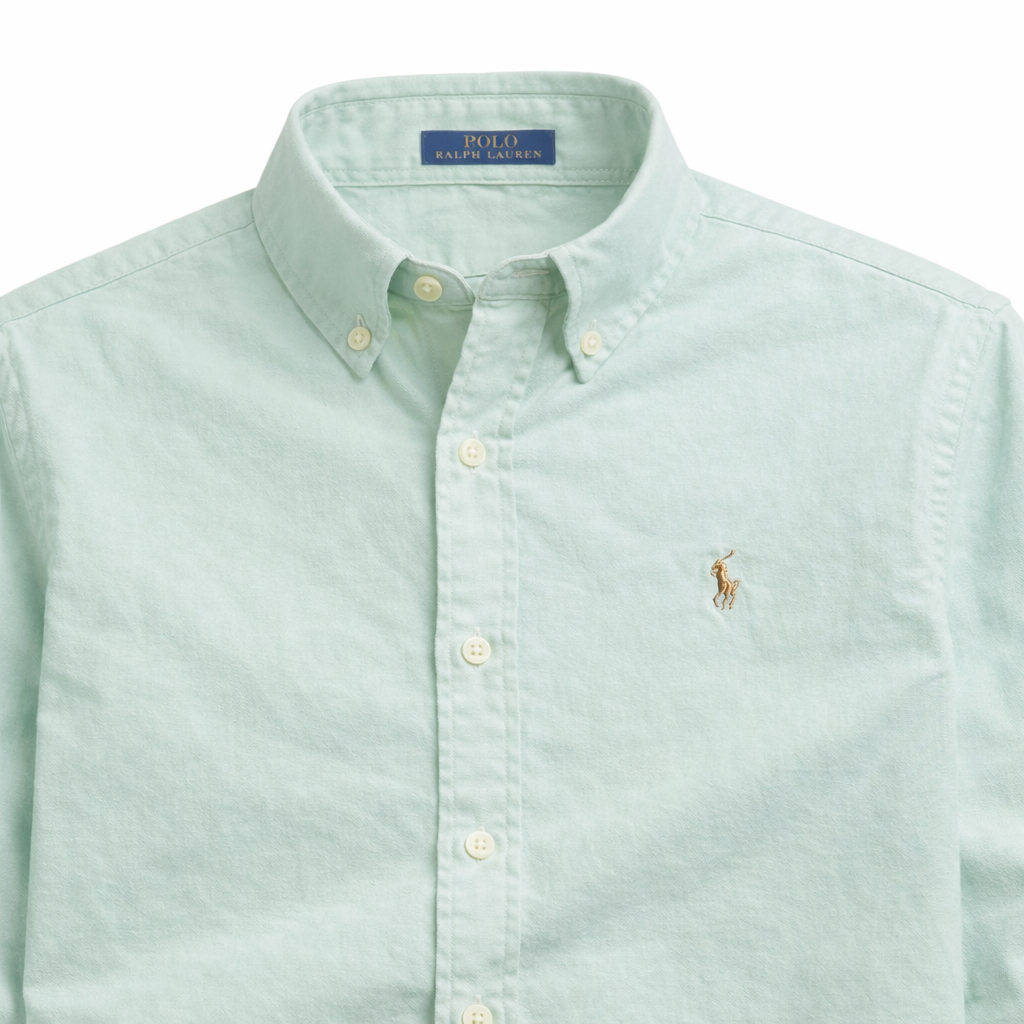 ABD Poplin Aqua Green Shirt