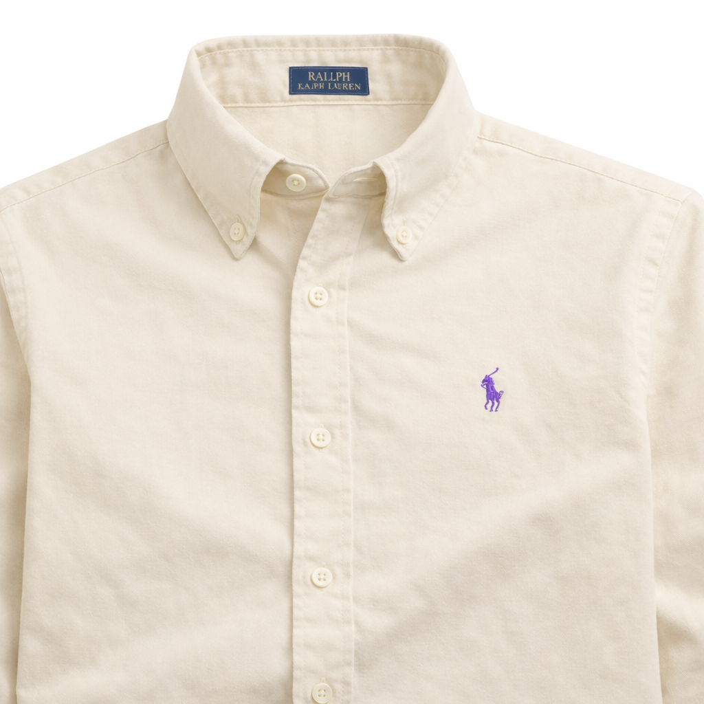 ABD Poplin Cream Shirt