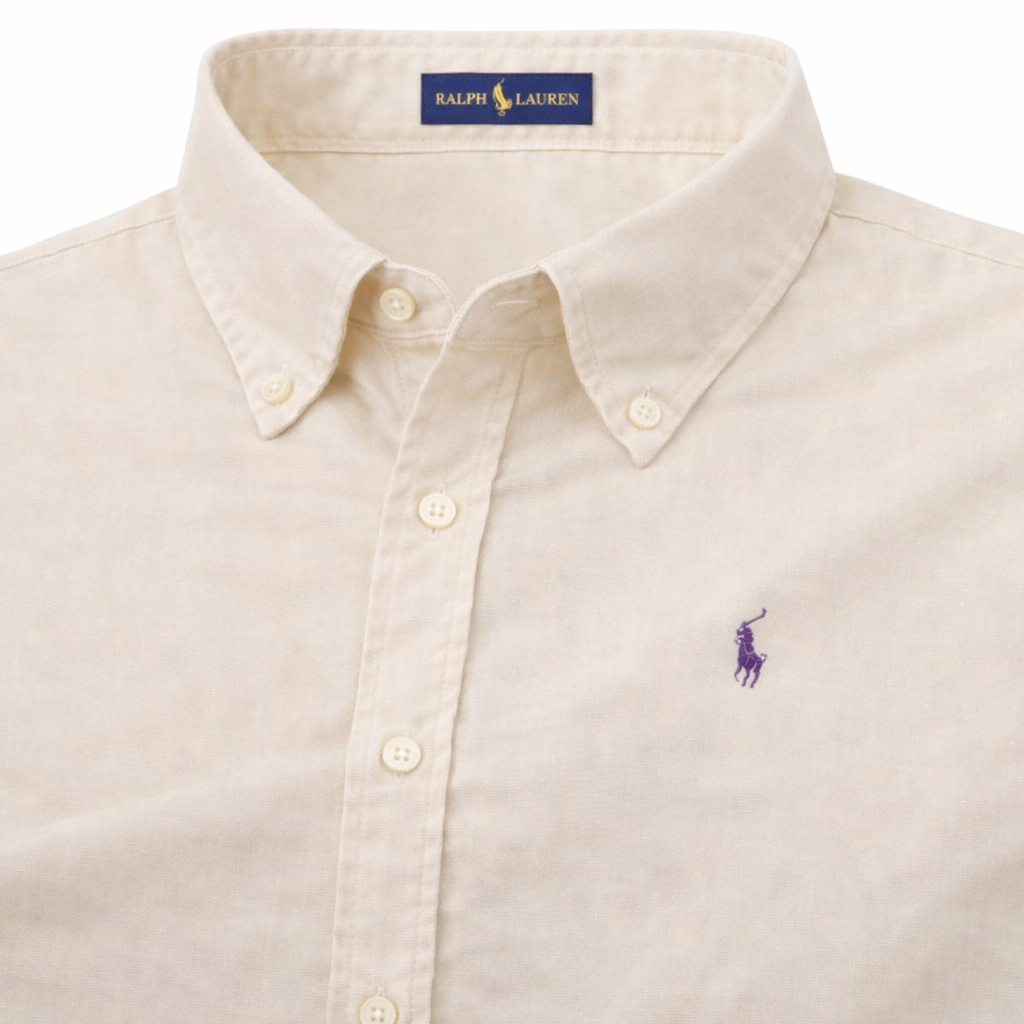 ABD Poplin Cream Shirt