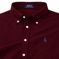 ABD Poplin Wine Shirt