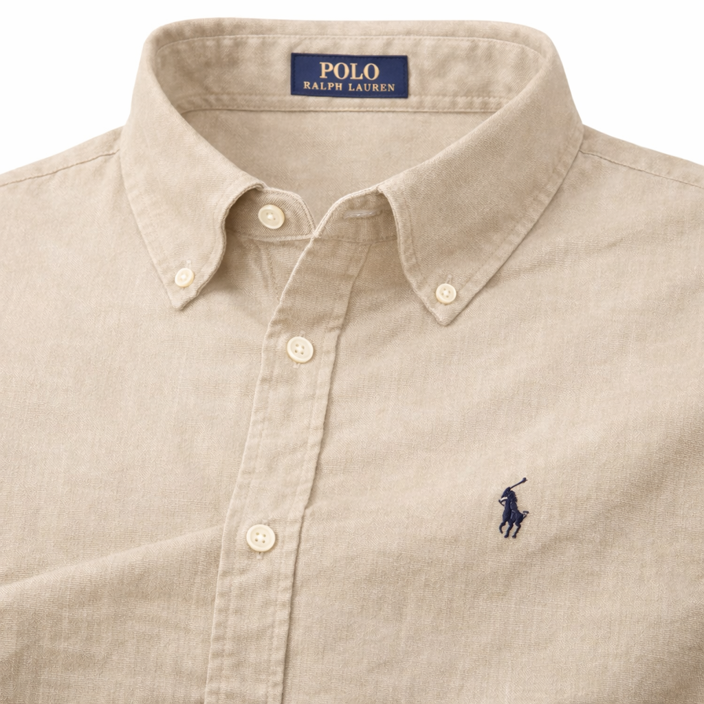 ABD Tan LINEN Shirt