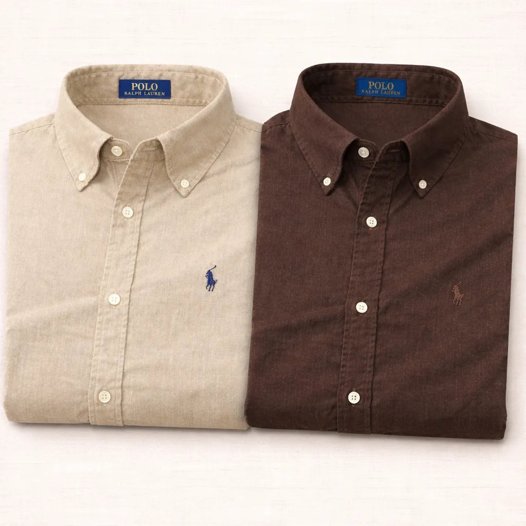 Men RL POLO Premium Oxford Shirts