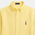 ABD Biege Yellow LINEN Shirt