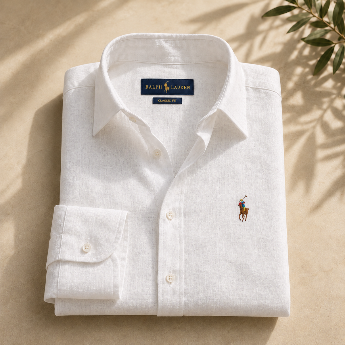 ABD White LINEN Shirt