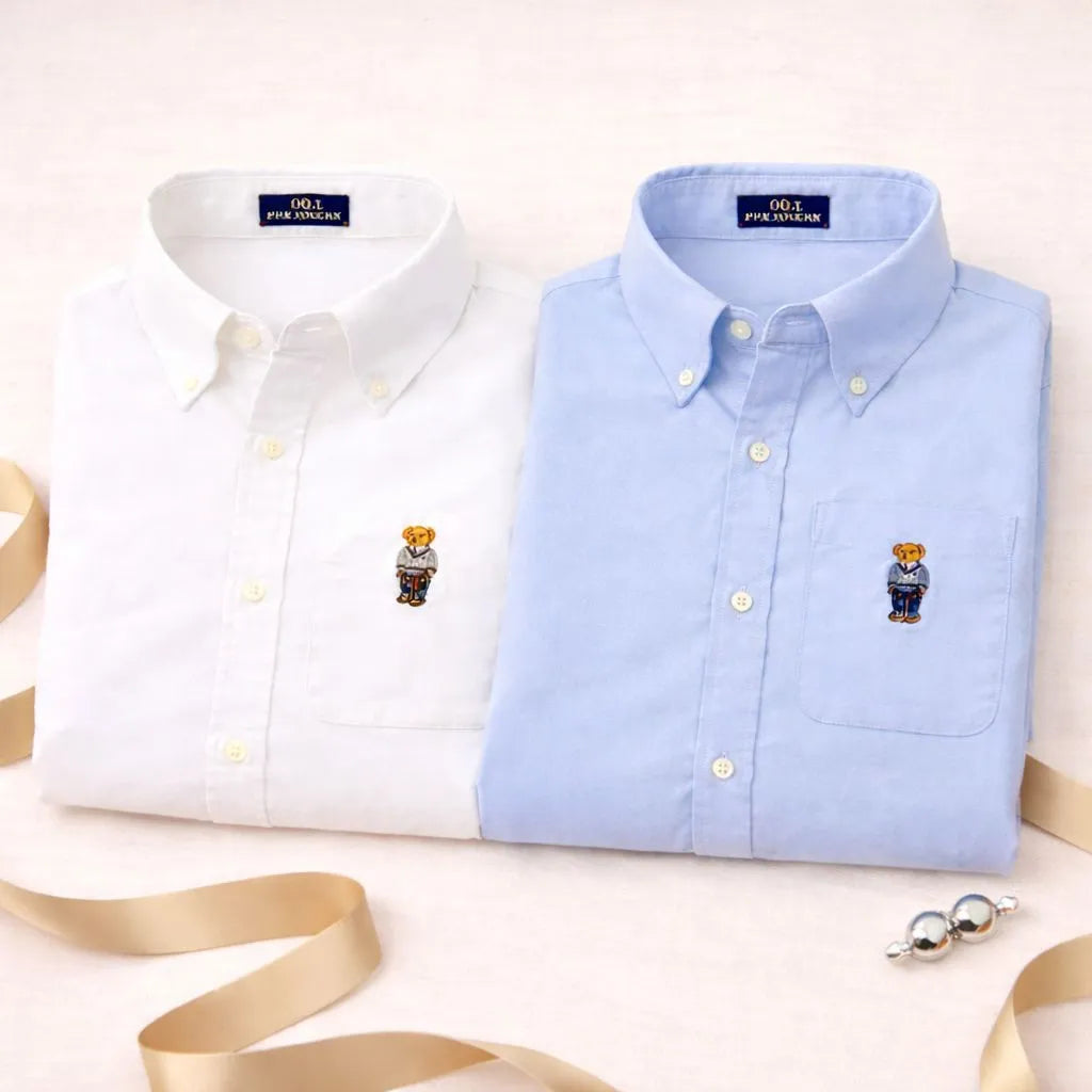 Men RL POLO Premium Teddy Logo Shirts