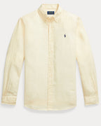 ABD Biege Yellow LINEN Shirt