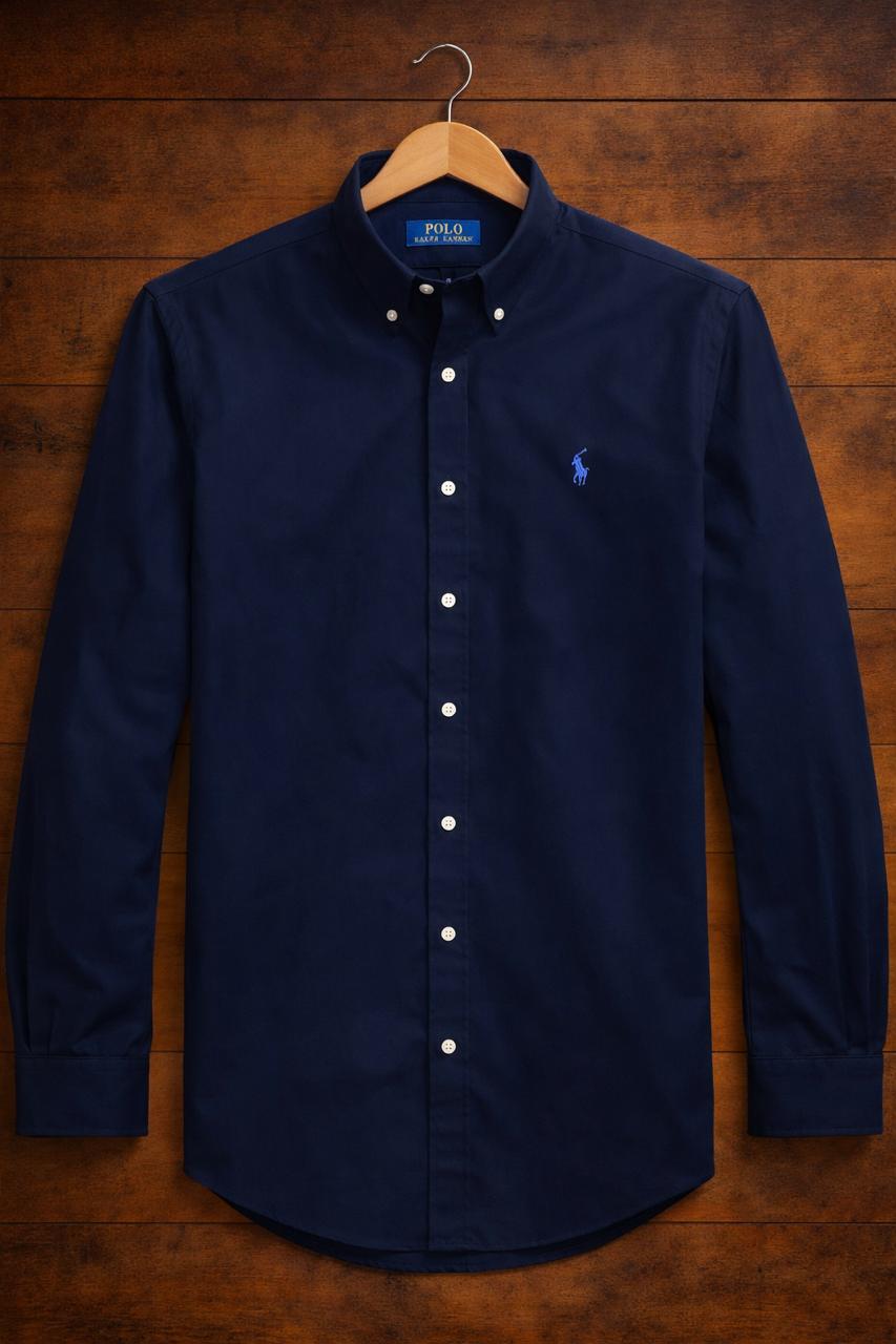 ABD Poplin Navy Shirt