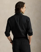 RL Black Oxford Shirt